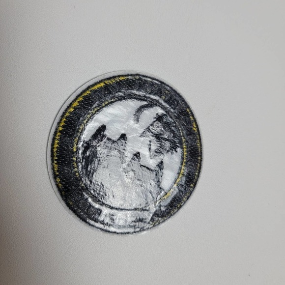 Black Cat Society Iron On Patch 2.5" - Picture 4 of 6